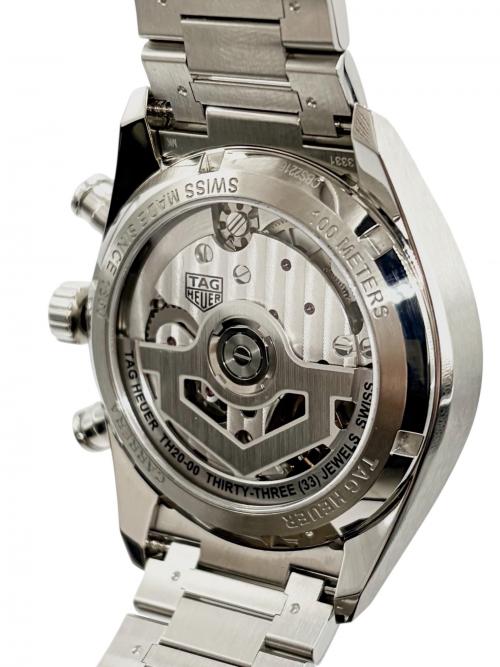TAG Heuer（タグ・ホイヤー）TAG Heuer (タグ・ホイヤー) Carrera Chronograph カレラ クロノグラフ Ref.CBS2216 39mm シルバー文字盤 シルバー文字盤 サイズ:39mm/19.5cmの古着・服飾アイテム