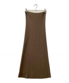 BABYLONE（バビロン）の古着「ニットベアOP」｜ブラウン