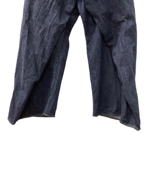 ANREALAGE（アンリアレイジ）ANREALAGE (アンリアレイジ) CANTON (キャントン) デニムパンツ インディゴ サイズ:48の古着・服飾アイテム