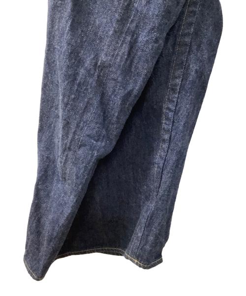 ANREALAGE（アンリアレイジ）ANREALAGE (アンリアレイジ) CANTON (キャントン) デニムパンツ インディゴ サイズ:48の古着・服飾アイテム