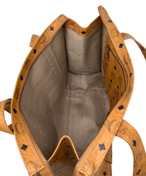 MCM（エムシーエム）MCM (エムシーエム) トートバッグ ブラウンの古着・服飾アイテム