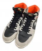NIKEナイキ）の古着「AIR JORDAN1HIGH OG 'Neutral Grey and Hyper Crimson and Black'」｜ベージュ×ブラック