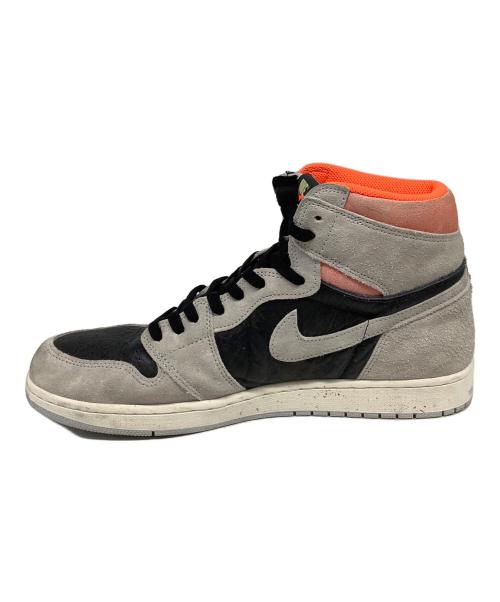 NIKE（ナイキ）NIKE (ナイキ) AIR JORDAN1HIGH OG 'Neutral Grey and Hyper Crimson and Black' ベージュ×ブラック サイズ:US14の古着・服飾アイテム