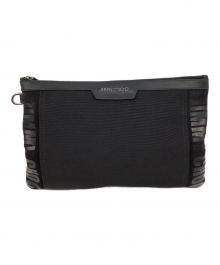 JIMMY CHOO（ジミーチュウ）の古着「クラッチバッグ」｜ブラック