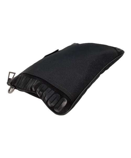 JIMMY CHOO（ジミーチュウ）JIMMY CHOO (ジミーチュウ) クラッチバッグ ブラックの古着・服飾アイテム