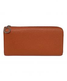 BVLGARI（ブルガリ）の古着「ジップウォレット」｜ブラウン