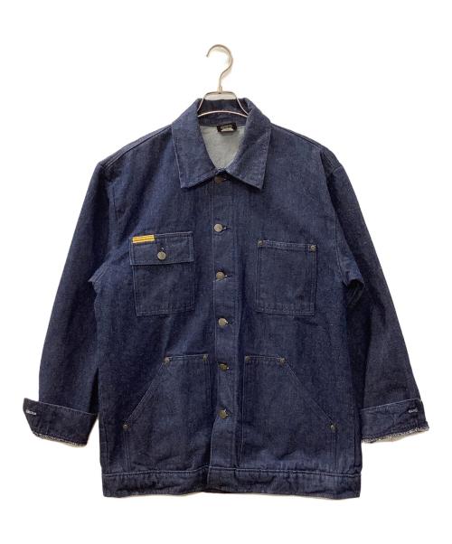 PRISON BLUES（プリズンブルース）PRISON BLUES (プリズンブルース) カバーオール インディゴ サイズ:SMの古着・服飾アイテム