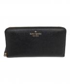 Kate Spadeケイトスペード）の古着「長財布」｜ブラック