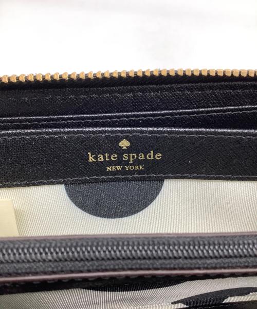 Kate Spade（ケイトスペード）Kate Spade (ケイトスペード) 長財布 ブラックの古着・服飾アイテム