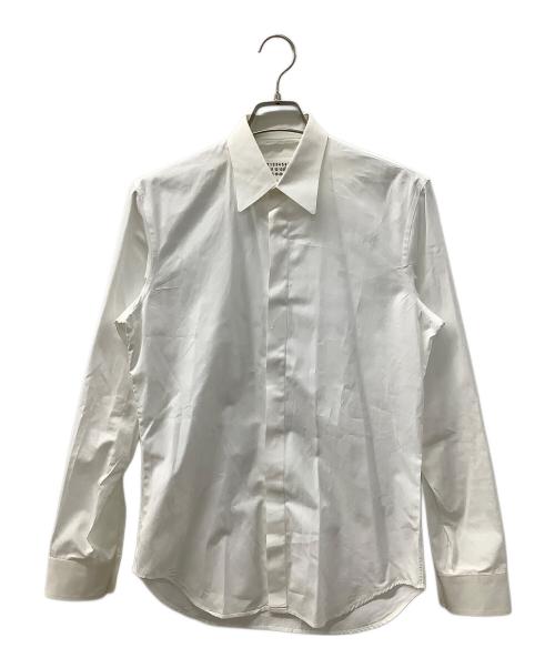 Maison Margiela（メゾンマルジェラ）Maison Margiela (メゾンマルジェラ) 長袖シャツ ホワイト サイズ:39の古着・服飾アイテム