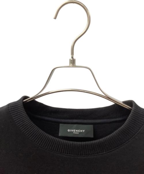 GIVENCHY（ジバンシィ）GIVENCHY (ジバンシィ) クルーネックスウェット ブラック サイズ:XSの古着・服飾アイテム