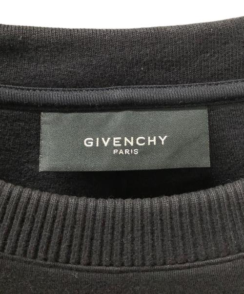 GIVENCHY（ジバンシィ）GIVENCHY (ジバンシィ) クルーネックスウェット ブラック サイズ:XSの古着・服飾アイテム