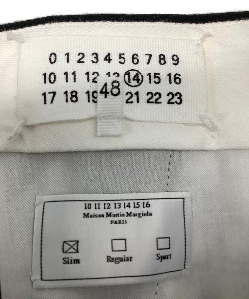 Maison Margiela（メゾンマルジェラ）Maison Margiela (メゾンマルジェラ) ウールパンツ ブラック サイズ:48の古着・服飾アイテム