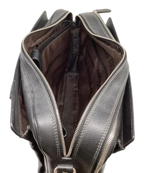 Salvatore Ferragamo（サルヴァトーレ フェラガモ）Salvatore Ferragamo (サルヴァトーレ フェラガモ) ビジネスバッグ ブラックの古着・服飾アイテム