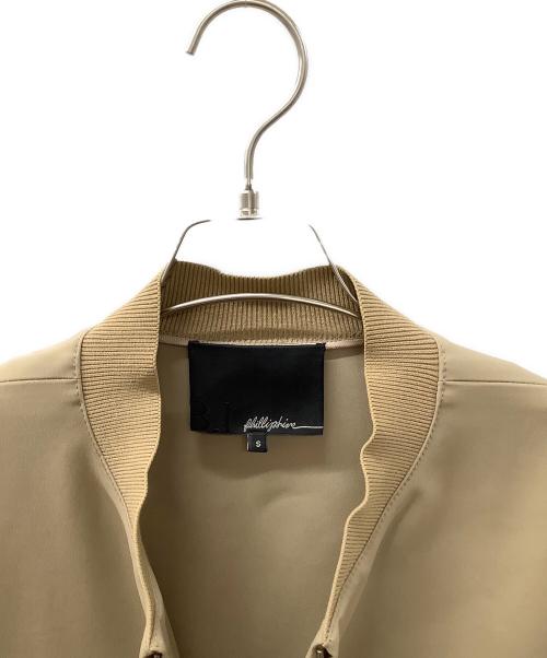 3.1 phillip lim（スリーワンフィリップリム）3.1 phillip lim (スリーワンフィリップリム) ブルゾン ベージュ サイズ:Sの古着・服飾アイテム