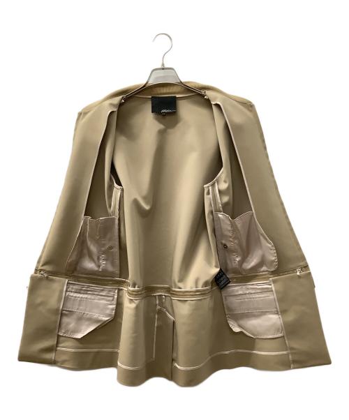 3.1 phillip lim（スリーワンフィリップリム）3.1 phillip lim (スリーワンフィリップリム) ブルゾン ベージュ サイズ:Sの古着・服飾アイテム