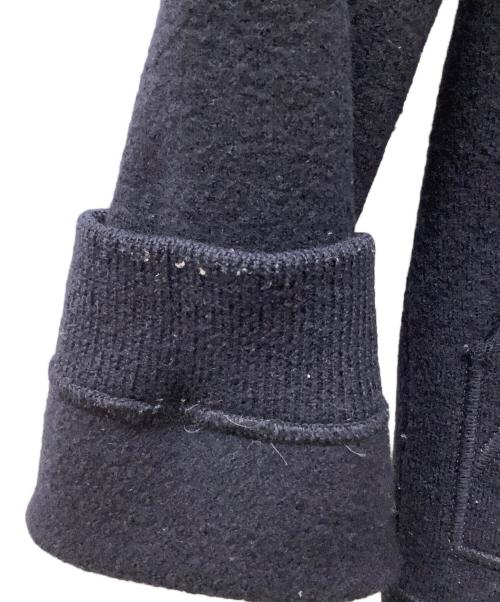 JIL SANDER（ジルサンダー）JIL SANDER (ジルサンダー) メルトンウール ジップアップ パーカー ネイビー サイズ:44の古着・服飾アイテム