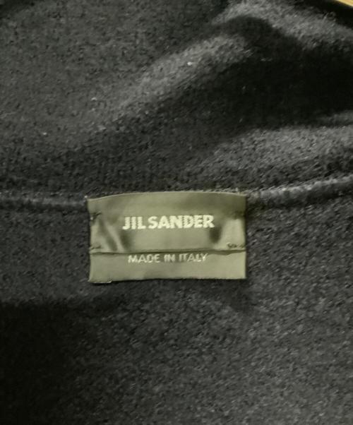 JIL SANDER（ジルサンダー）JIL SANDER (ジルサンダー) メルトンウール ジップアップ パーカー ネイビー サイズ:44の古着・服飾アイテム