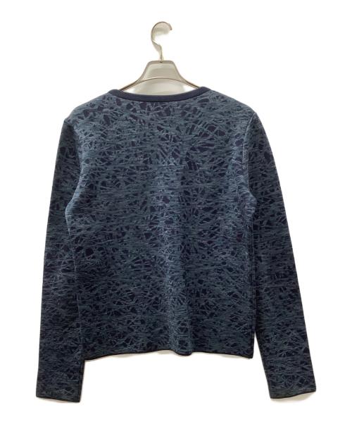 BALENCIAGA（バレンシアガ）BALENCIAGA (バレンシアガ) テクスチャーセーター ネイビー サイズ:Sの古着・服飾アイテム