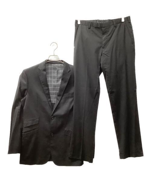 BURBERRY BLACK LABEL（バーバリーブラックレーベル）BURBERRY BLACK LABEL (バーバリーブラックレーベル) セットアップスーツ ブラック サイズ:Mの古着・服飾アイテム