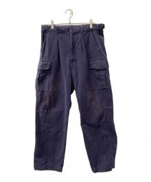 TROUSERS（トラウザーズ）の古着「カーゴパンツ」｜ネイビー