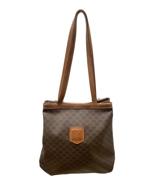 CELINE（セリーヌ）CELINE (セリーヌ) マカダム トートバッグ ブラウンの古着・服飾アイテム