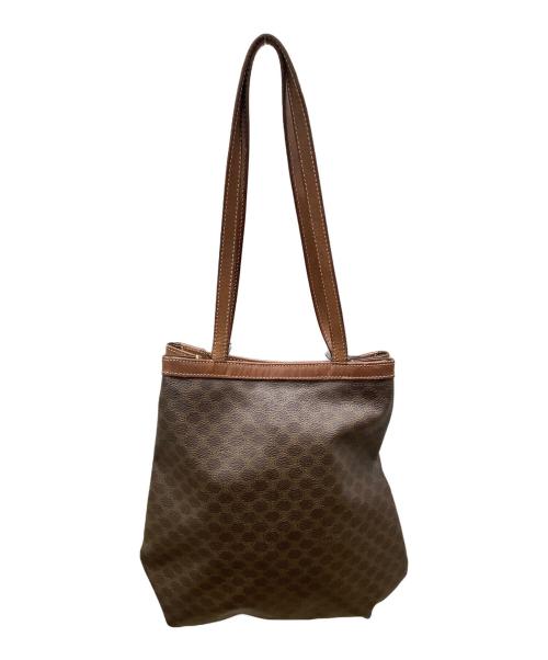 CELINE（セリーヌ）CELINE (セリーヌ) マカダム トートバッグ ブラウンの古着・服飾アイテム