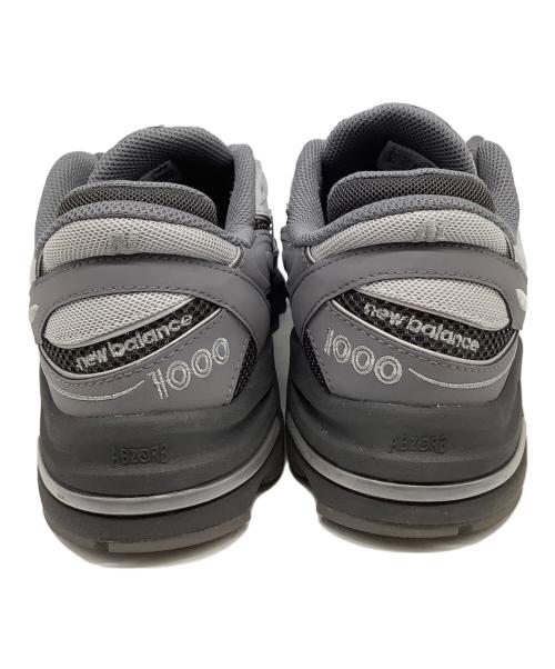 NEW BALANCE（ニューバランス）NEW BALANCE (ニューバランス) 1000 ローカットスニーカー グレー サイズ:US8.5の古着・服飾アイテム