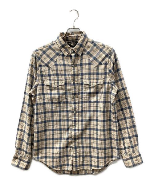 RRL（ダブルアールエル）RRL (ダブルアールエル) 長袖シャツ ベージュ サイズ:-の古着・服飾アイテム