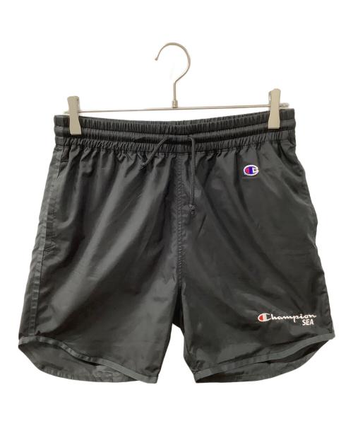 WIND AND SEA（ウィンダンシー）WIND AND SEA (ウィンダンシー) Champion (チャンピオン) ショートパンツ ブラック サイズ:Mの古着・服飾アイテム
