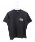 stussy（ステューシー）の古着「Tシャツ」｜ブラック