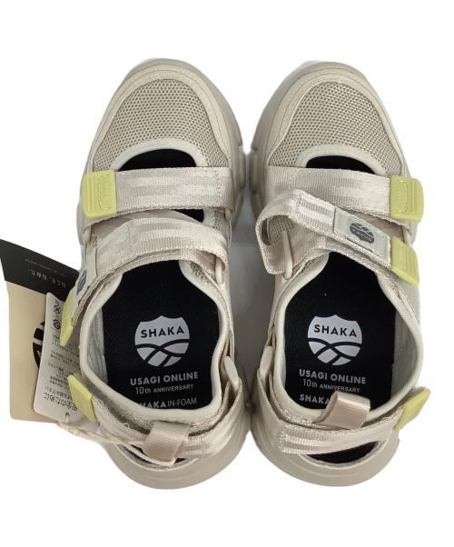 shaka（シャカ）shaka (シャカ) サンダル ベージュ サイズ:US4の古着・服飾アイテム