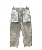 kurodenimクロデニム）の古着「デニムパンツ」｜ベージュ