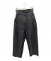 fredy emue（フレディエミュ）の古着「ラップデニムパンツ」｜グレー