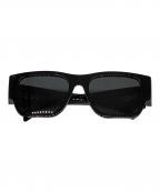 PRADAプラダ）の古着「トライアングルロゴ サングラス」｜ブラック