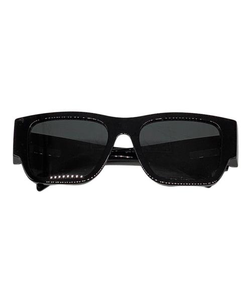 PRADA（プラダ）PRADA (プラダ) トライアングルロゴ サングラス ブラック サイズ:55口19の古着・服飾アイテム