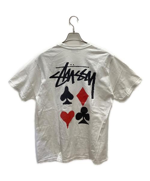 stussy（ステューシー）stussy (ステューシー) Tシャツ ホワイト サイズ:Lの古着・服飾アイテム