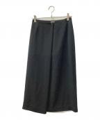 HERMESエルメス）の古着「ロングスカート」｜ブラック