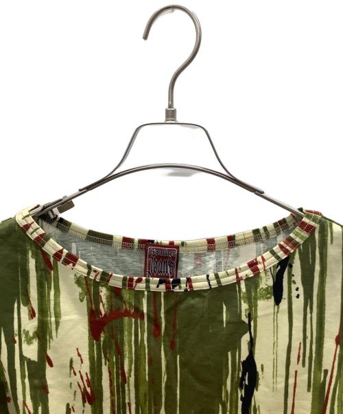 Gaultier Jean's（ゴルチェ ジーンズ）Gaultier Jean's (ゴルチェ ジーンズ) 半袖カットソー グリーン サイズ:40の古着・服飾アイテム