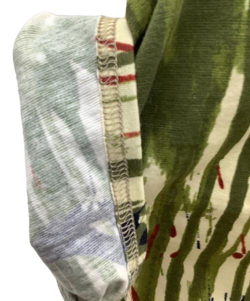 Gaultier Jean's（ゴルチェ ジーンズ）Gaultier Jean's (ゴルチェ ジーンズ) 半袖カットソー グリーン サイズ:40の古着・服飾アイテム