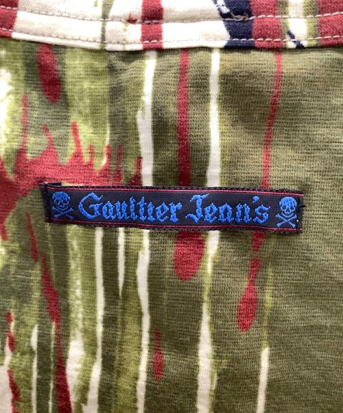 Gaultier Jean's（ゴルチェ ジーンズ）Gaultier Jean's (ゴルチェ ジーンズ) 半袖カットソー グリーン サイズ:40の古着・服飾アイテム