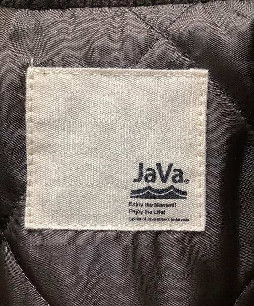 Java（ジャバ）Java (ジャバ) リブタートル フェイクレザージャケット ブラウン サイズ:S 未使用品の古着・服飾アイテム