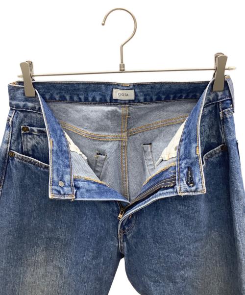 CIOTA（シオタ）CIOTA (シオタ) スビンコットン 13.5oz テーパードデニム インディゴ サイズ:32の古着・服飾アイテム