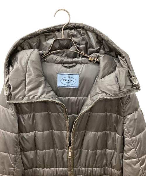 PRADA（プラダ）PRADA (プラダ) 中綿ジャケット グレー サイズ:42の古着・服飾アイテム