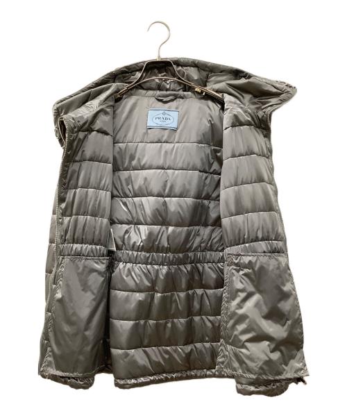 PRADA（プラダ）PRADA (プラダ) 中綿ジャケット グレー サイズ:42の古着・服飾アイテム