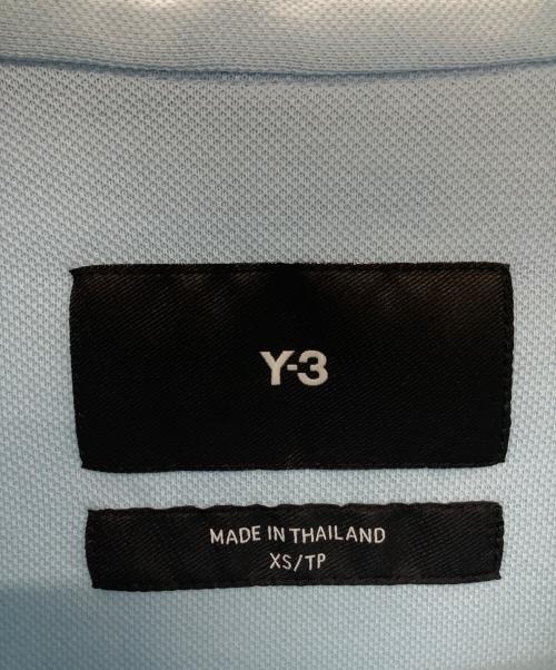 Y-3（ワイスリー）Y-3 (ワイスリー) ポロシャツ スカイブルー サイズ:XS 未使用品の古着・服飾アイテム