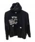 WTAPS（ダブルタップス）の古着「プルオーバーパーカー」｜ブラック