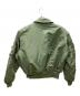 ALPHA (アルファ) フライトジャケット オリーブ サイズ:2XL：10000円