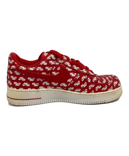 NIKE（ナイキ）NIKE (ナイキ) AIR FORCE 1 LOW ALL OVER LOGO RED（エアフォース1） レッド サイズ:US11の古着・服飾アイテム