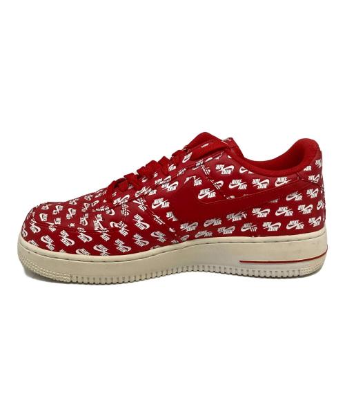 NIKE（ナイキ）NIKE (ナイキ) AIR FORCE 1 LOW ALL OVER LOGO RED（エアフォース1） レッド サイズ:US11の古着・服飾アイテム
